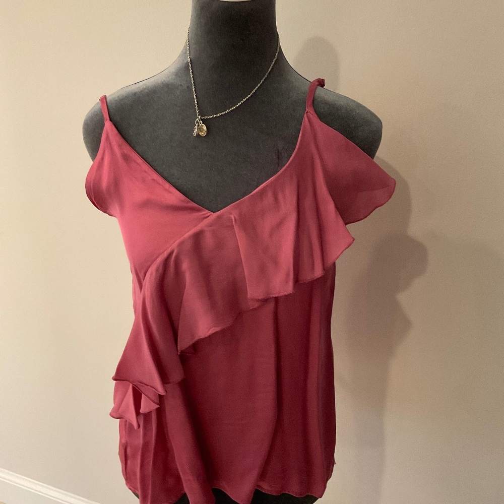 Dixie pink top, 100%x viscose, sm, made in Italy